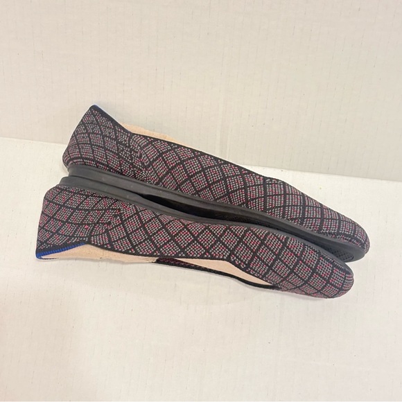 Rothy's Black and Blue Checkered Flats - Picture 3 of 9